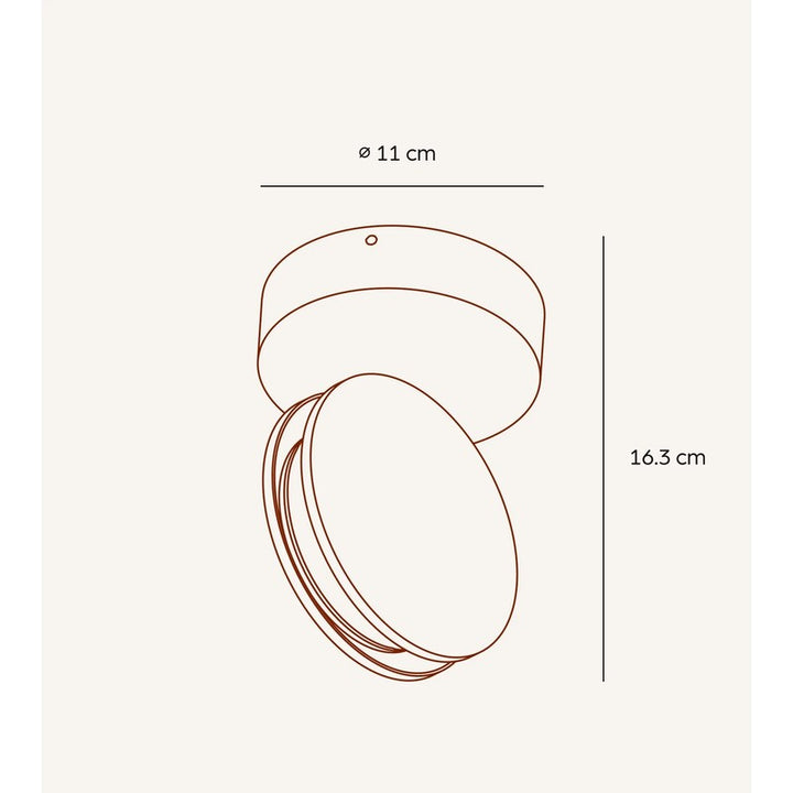 360° Rotatable Wall Spotlight LED