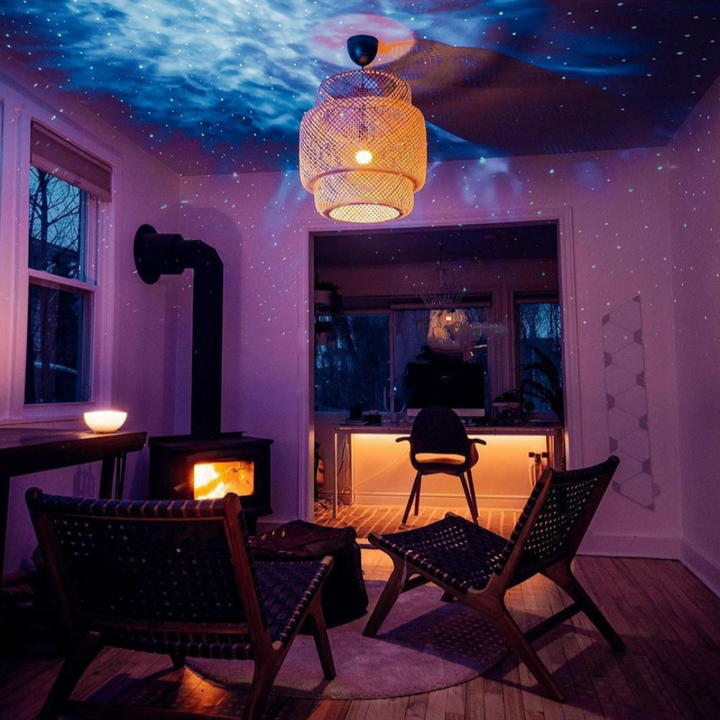 Galaxy Projector Lamp - Star and Nebula Light Projector