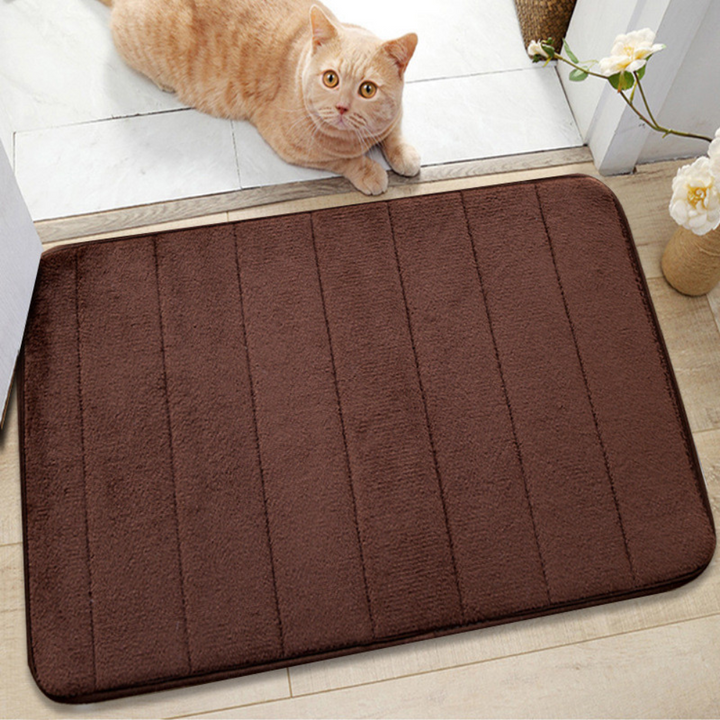 Bath Mat - Rectangular Ribbed Floor Mat