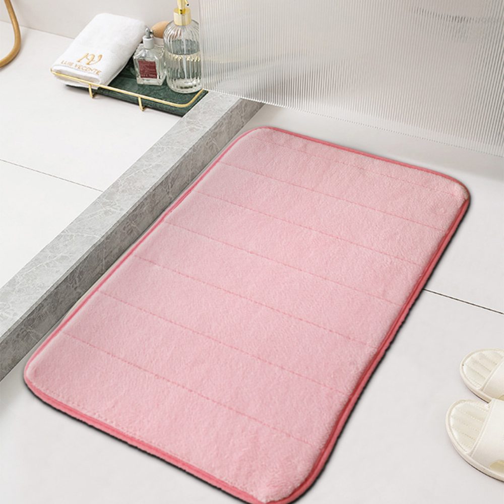 Bath Mat - Rectangular Ribbed Floor Mat