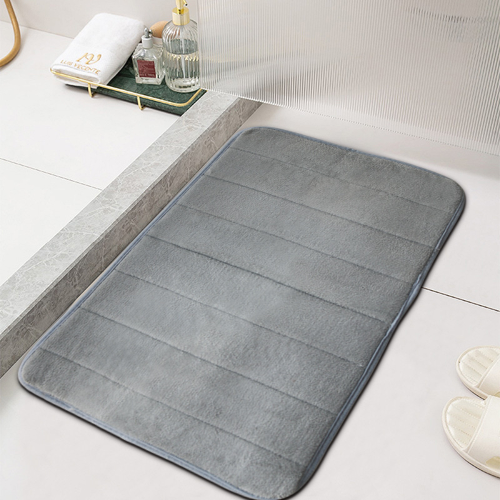 Bath Mat - Rectangular Ribbed Floor Mat