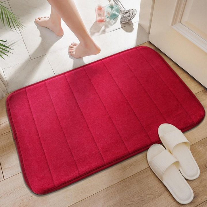 Bath Mat - Rectangular Ribbed Floor Mat