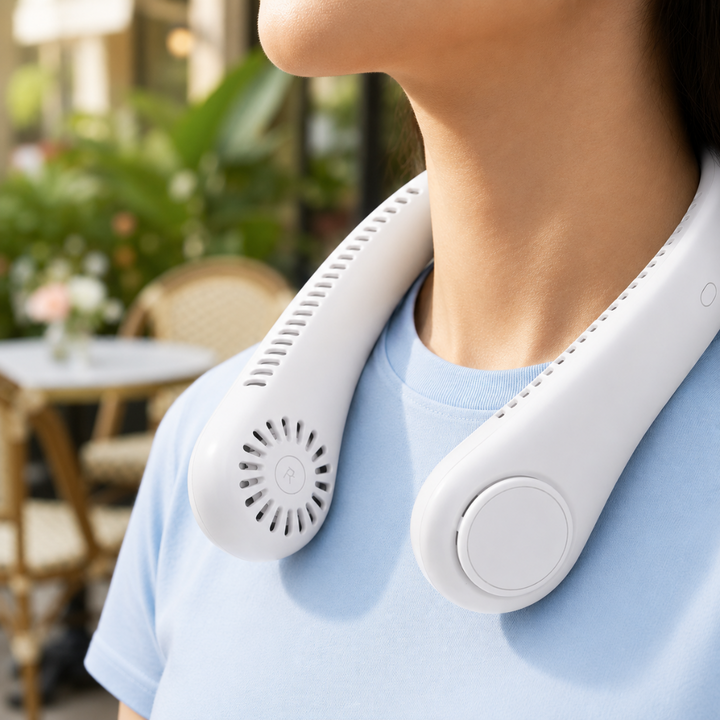Bladeless Neck Fan Portable U Shaped Wearable Cooler