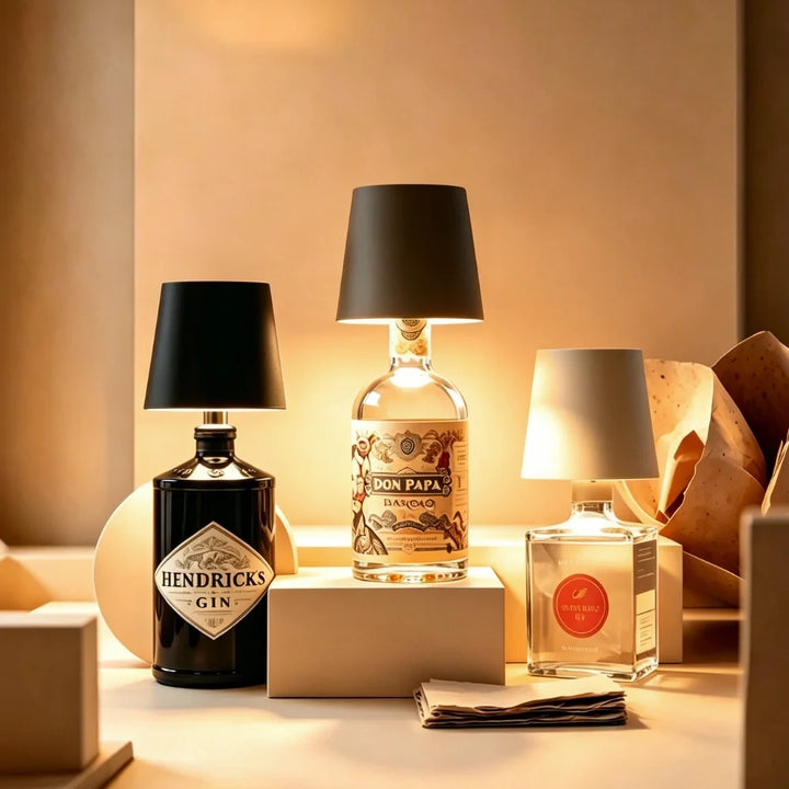 Bottle Lamp - Cordless LED Table Light for Bottle Necks