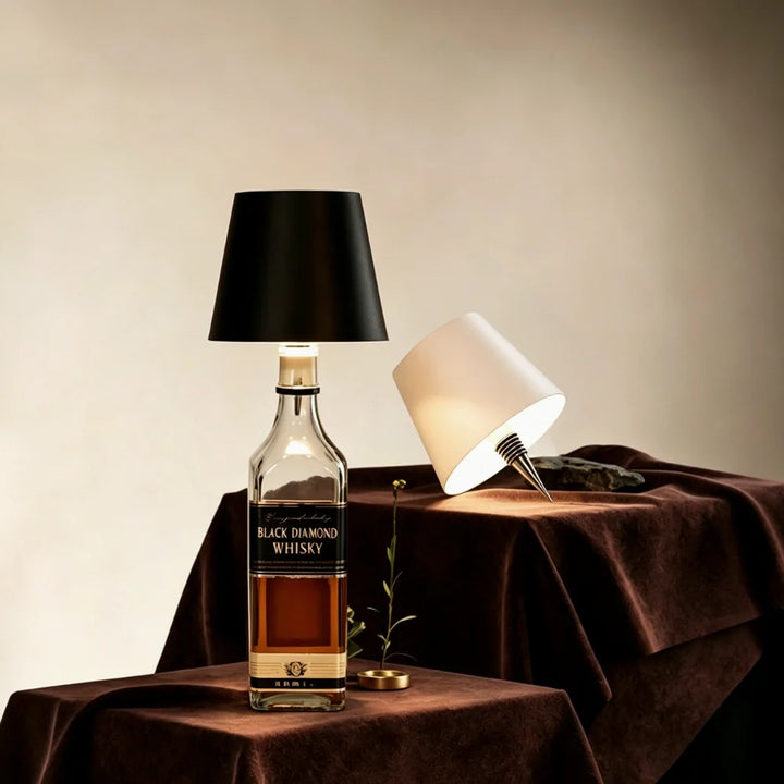 Bottle Lamp - Cordless LED Table Light for Bottle Necks