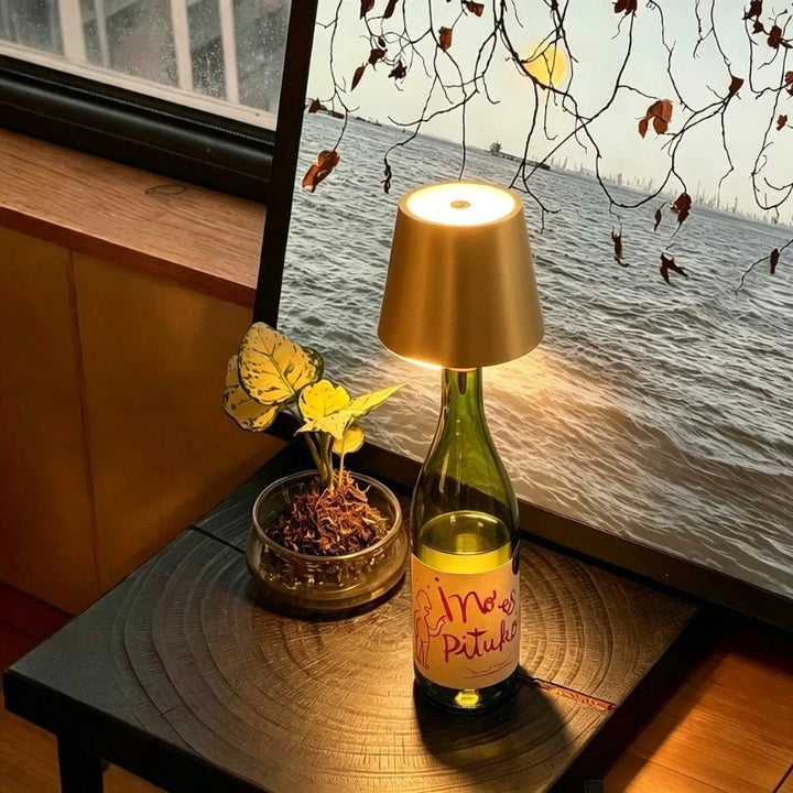 Bottle Lamp - Cordless LED Table Light for Bottle Necks