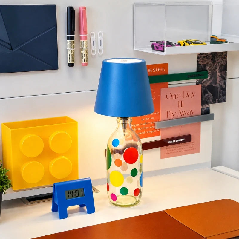 Bottle Lamp - Cordless LED Table Light for Bottle Necks
