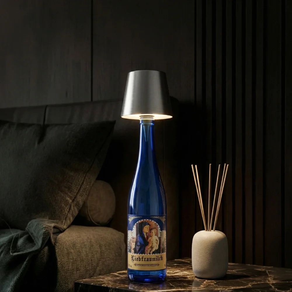 Bottle Lamp - Cordless LED Table Light for Bottle Necks