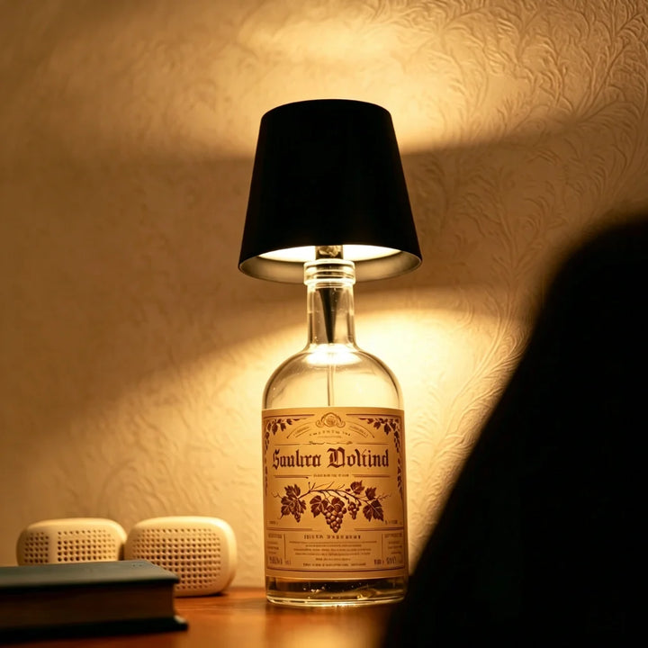 Bottle Lamp - Cordless LED Table Light for Bottle Necks