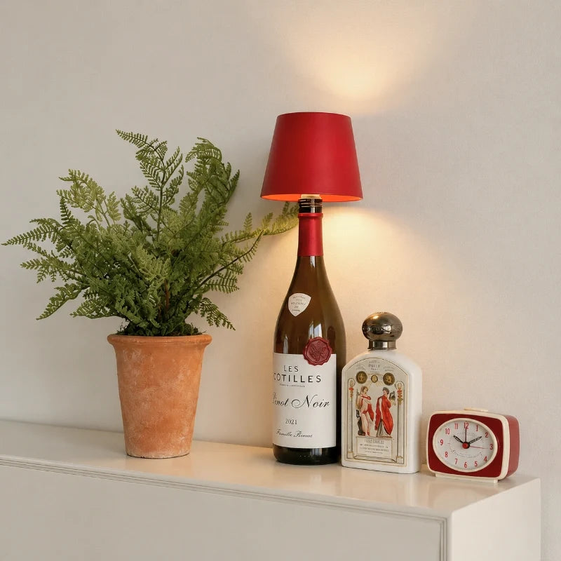 Bottle Lamp - Cordless LED Table Light for Bottle Necks
