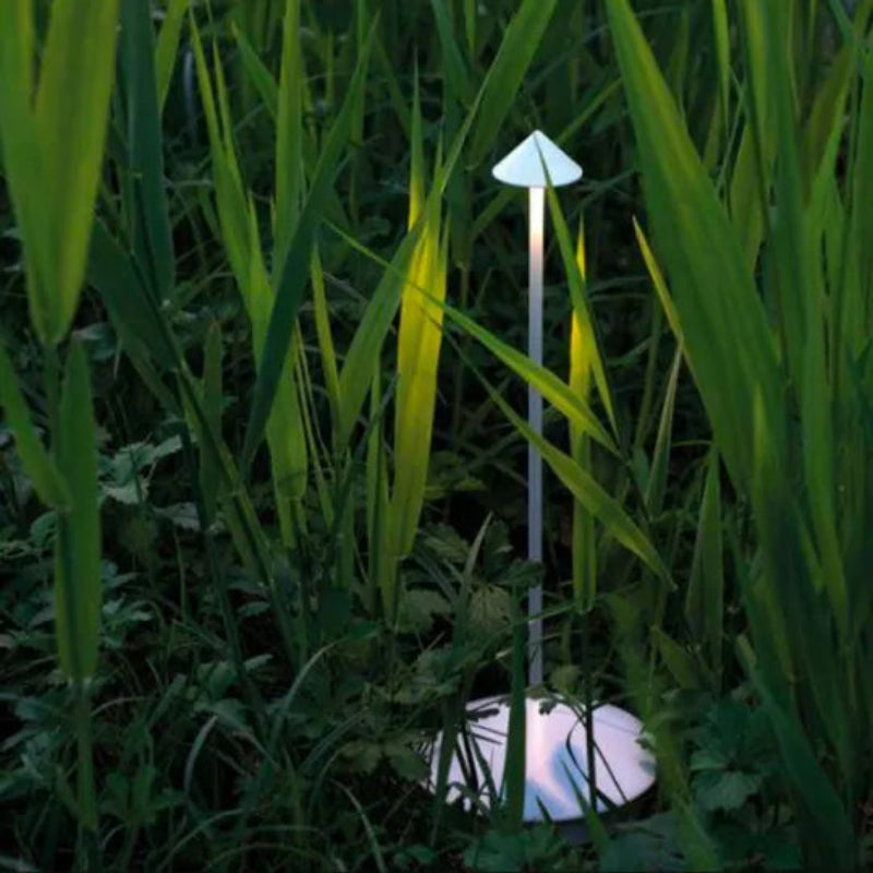 Cordless Table Lamp LED Slim Stem with Cone Shade