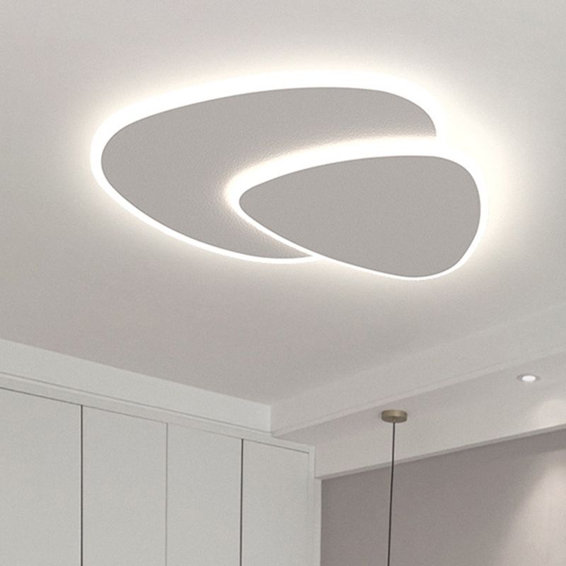 Flush Mount Ceiling Lamp Pebble Panel