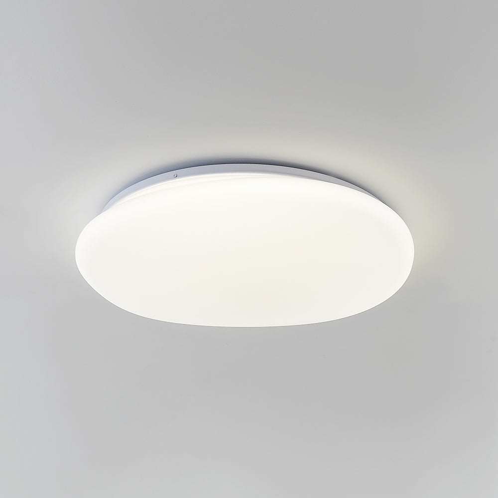 Flush Mount Ceiling Lamp Pebble Shaped Diffuser Shade