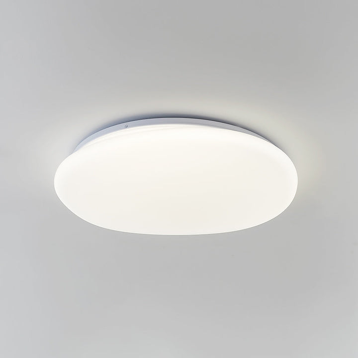 Flush Mount Ceiling Lamp Pebble Shaped Diffuser Shade