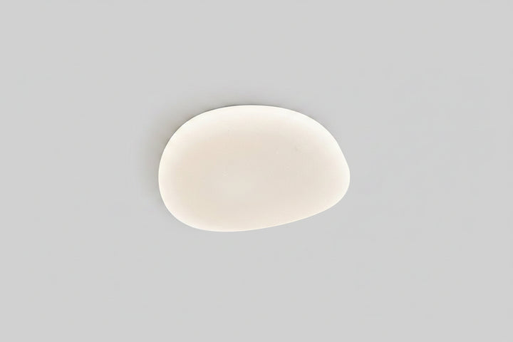 Flush Mount Ceiling Lamp Pebble Shaped Diffuser Shade
