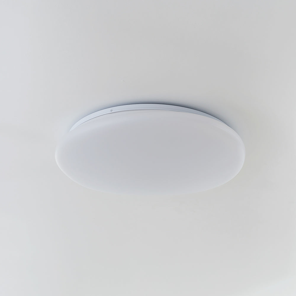 Flush Mount Ceiling Lamp Pebble Shaped Diffuser Shade