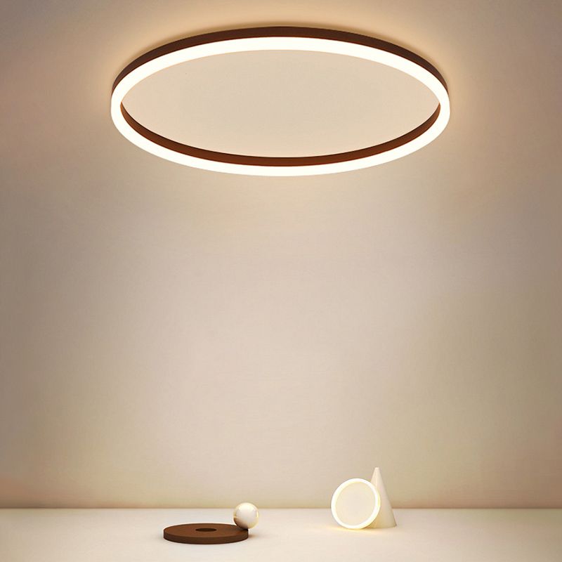 Flush Mount Ceiling Lamp Round Panel