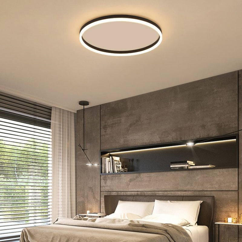 Flush Mount Ceiling Lamp Round Panel