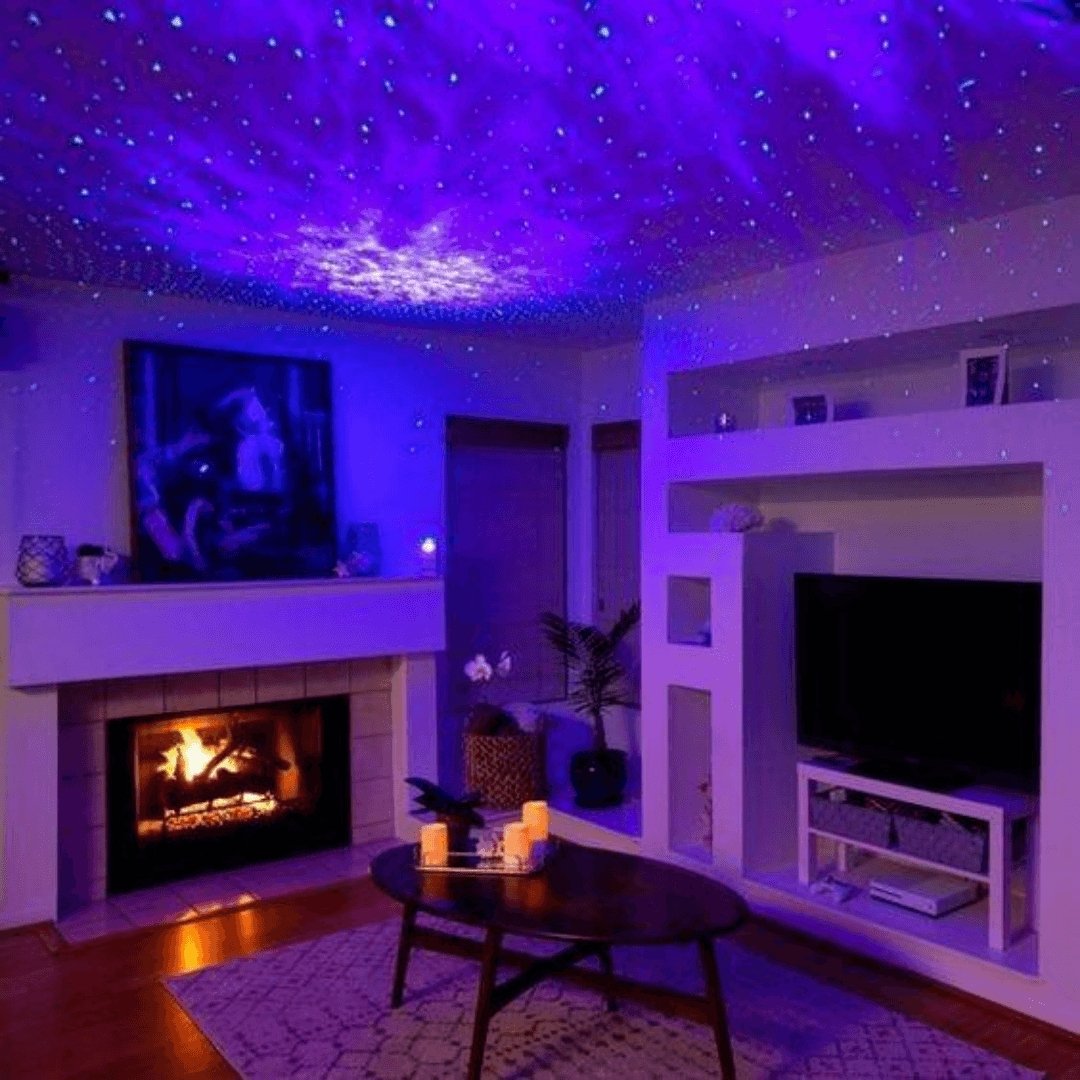 Galaxy Projector Lamp - Star and Nebula Light Projector