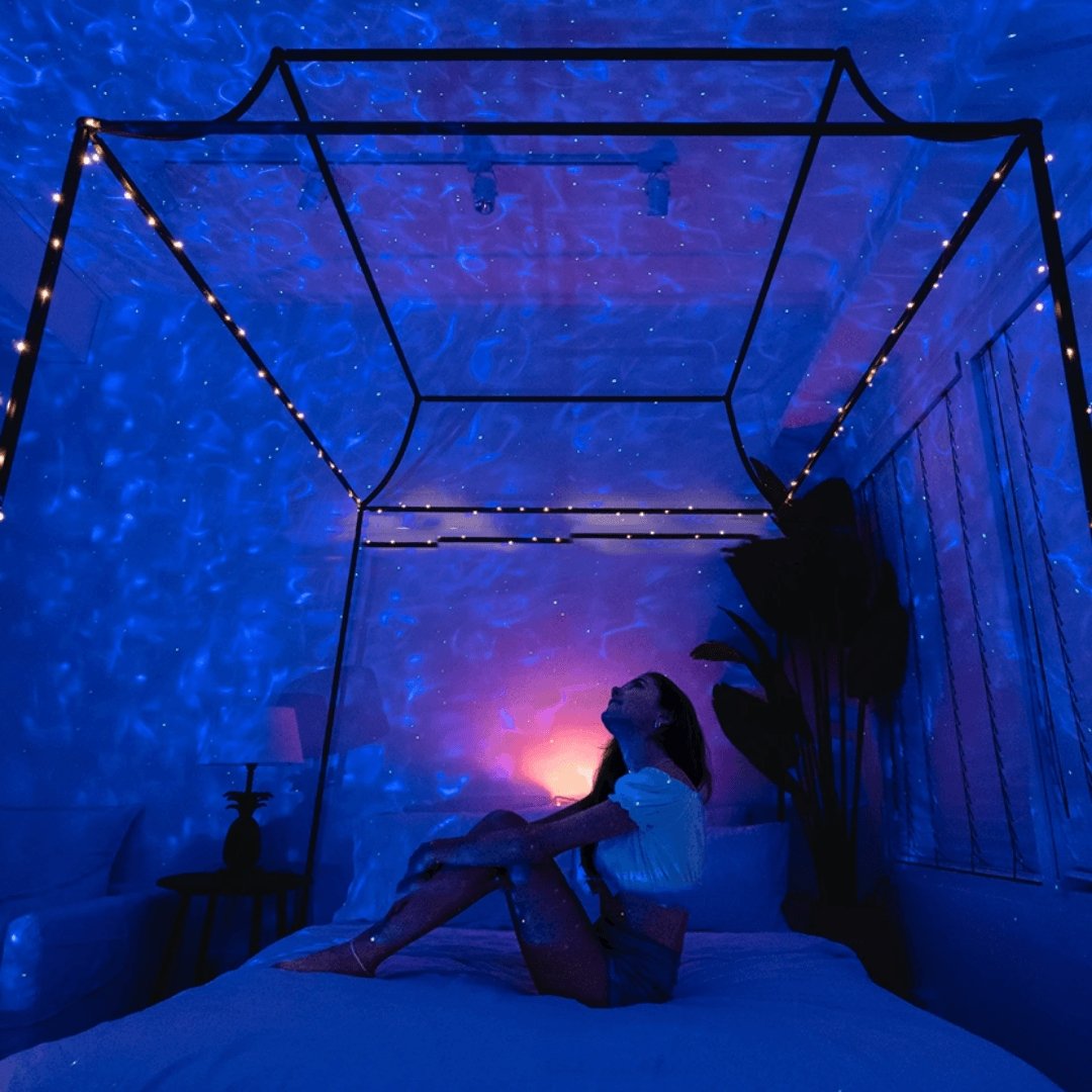 Galaxy Projector Lamp - Star and Nebula Light Projector