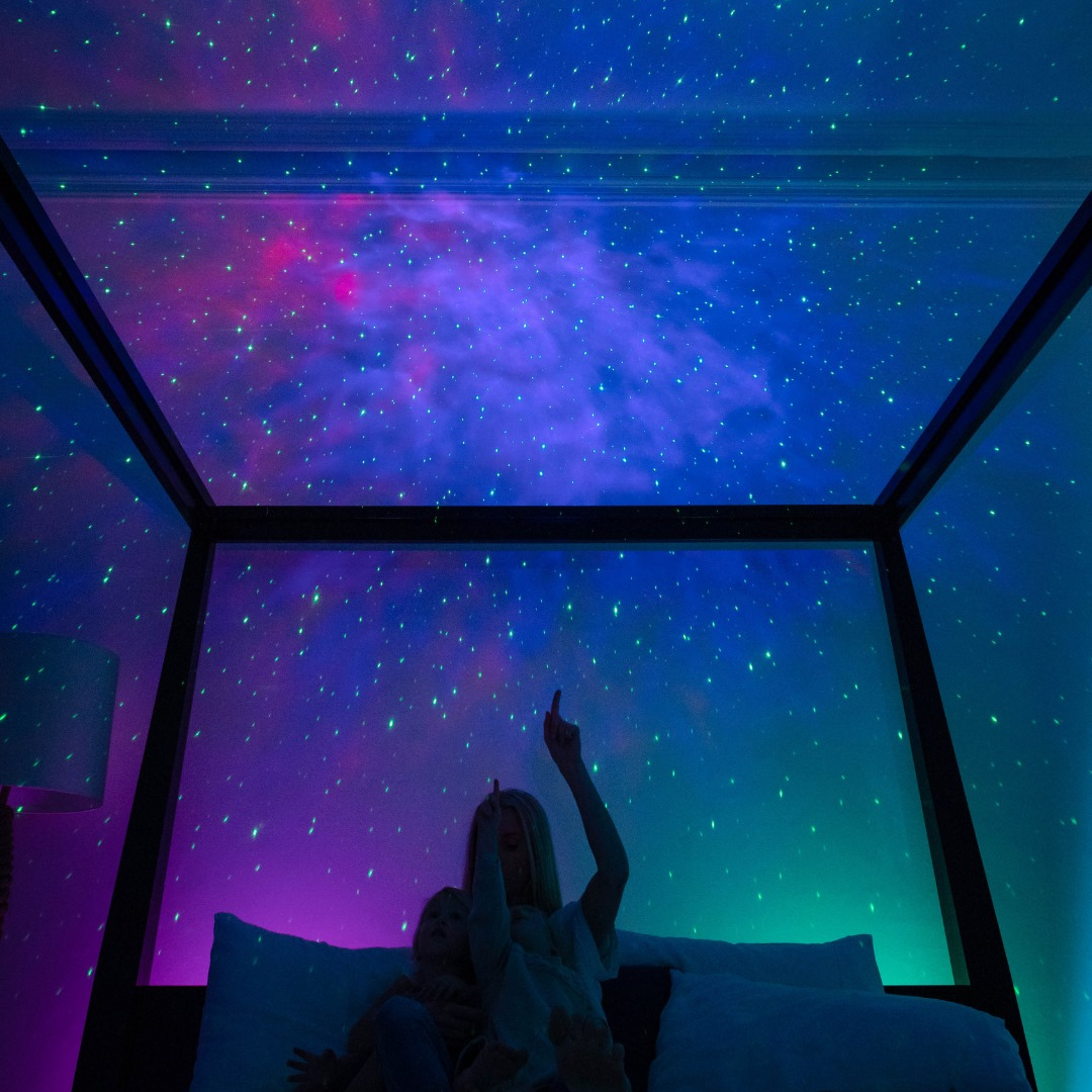 Galaxy Projector Lamp - Star and Nebula Light Projector