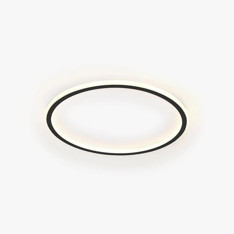 LED Ceiling Light Round Slim Ring Flush Mount Panel
