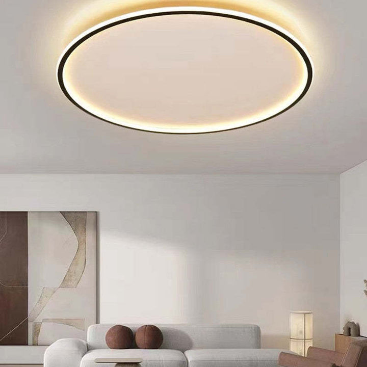LED Ceiling Light Round Slim Ring Flush Mount Panel