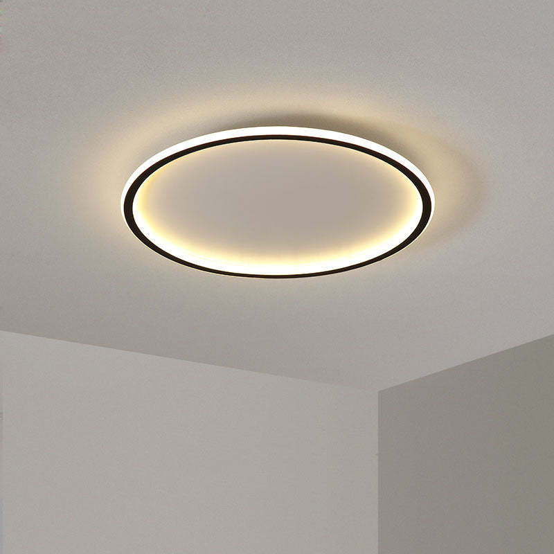 LED Ceiling Light Round Slim Ring Flush Mount Panel