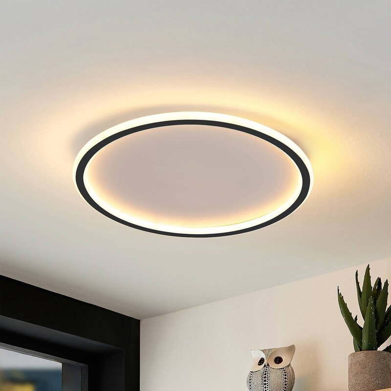 LED Ceiling Light Round Slim Ring Flush Mount Panel