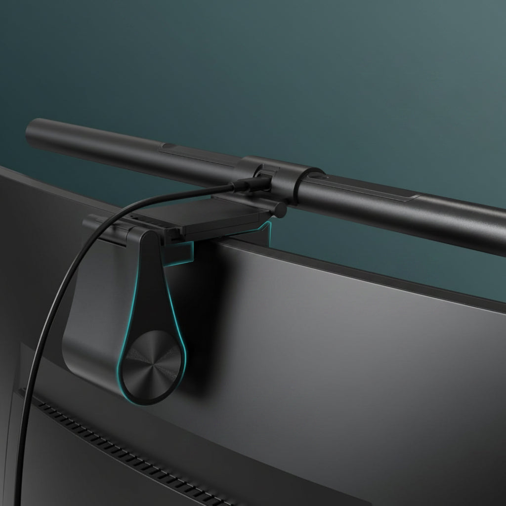 Monitor Mounted Screen Lamp - Linear LED Bar with Remote Control
