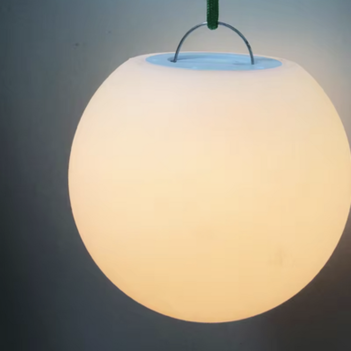 Outdoor Globe Lamp - Illuminated Sphere Floor Light