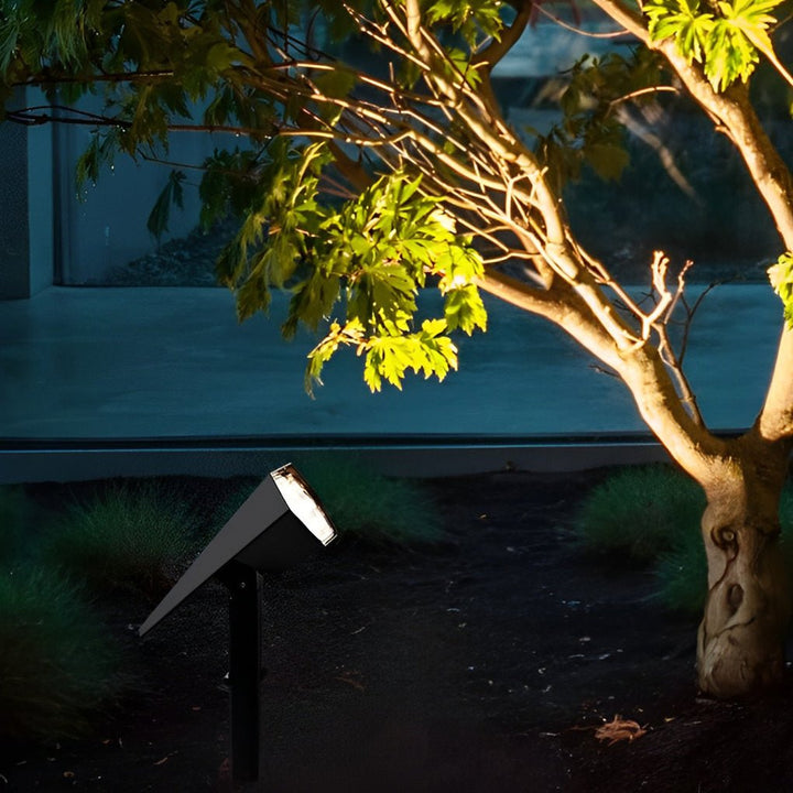 Outdoor Solar Spotlight - Ground Stake Garden Spot Lamp