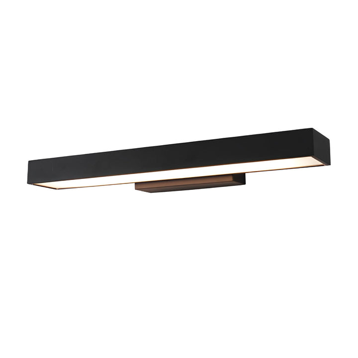 Outdoor Wall Mounted Lamp - Horizontal Linear Bar LED Shade