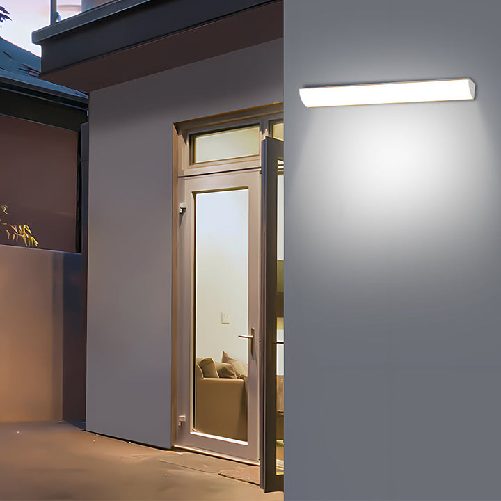 Outdoor Wall Mounted Lamp - Linear Bar LED Shade