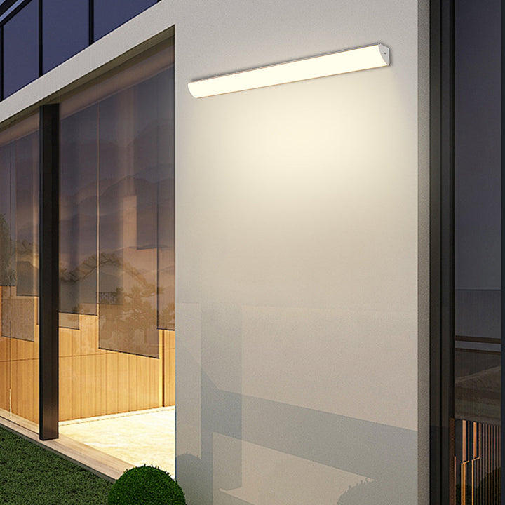 Outdoor Wall Mounted Lamp - Linear Bar LED Shade