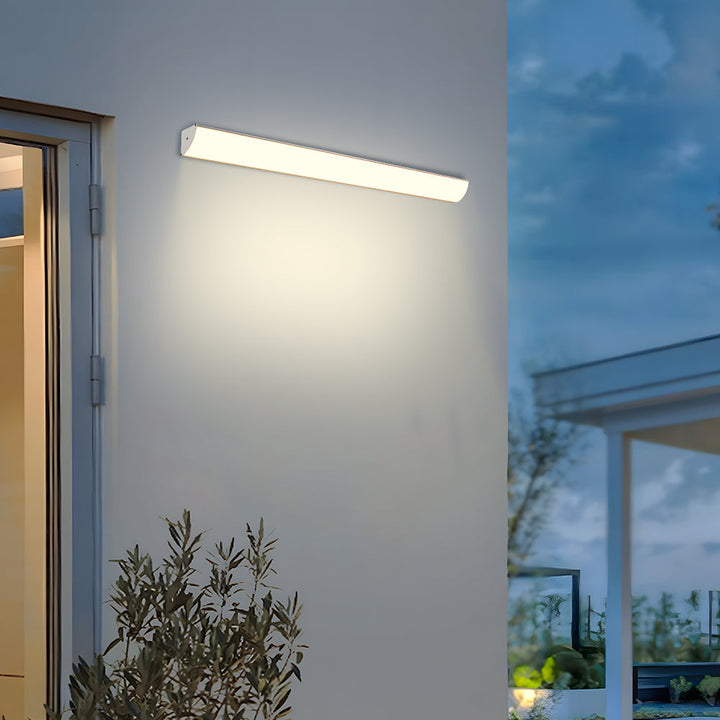Outdoor Wall Mounted Lamp - Linear Bar LED Shade