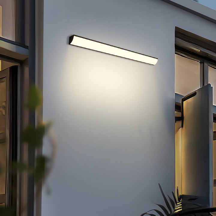 Outdoor Wall Mounted Lamp - Linear Bar LED Shade