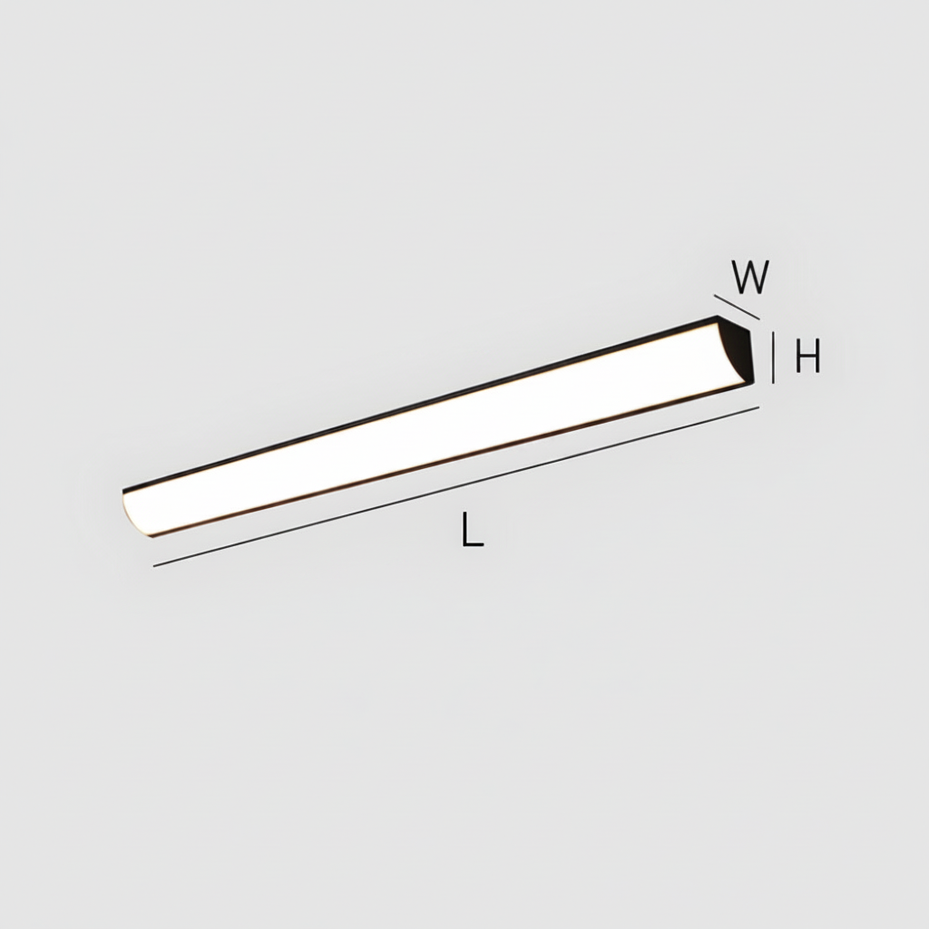 Outdoor Wall Mounted Lamp - Linear Bar LED Shade