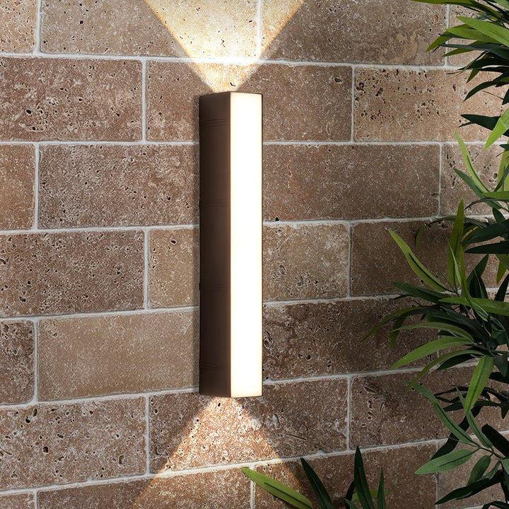 Outdoor Wall Mounted Lamp - Vertical Bar Up and Down Light