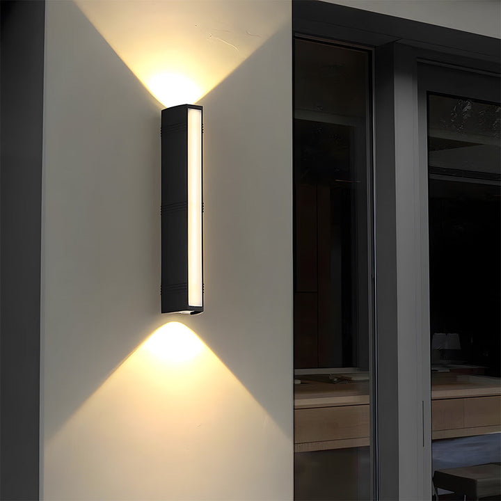 Outdoor Wall Mounted Lamp - Vertical Bar Up and Down Light