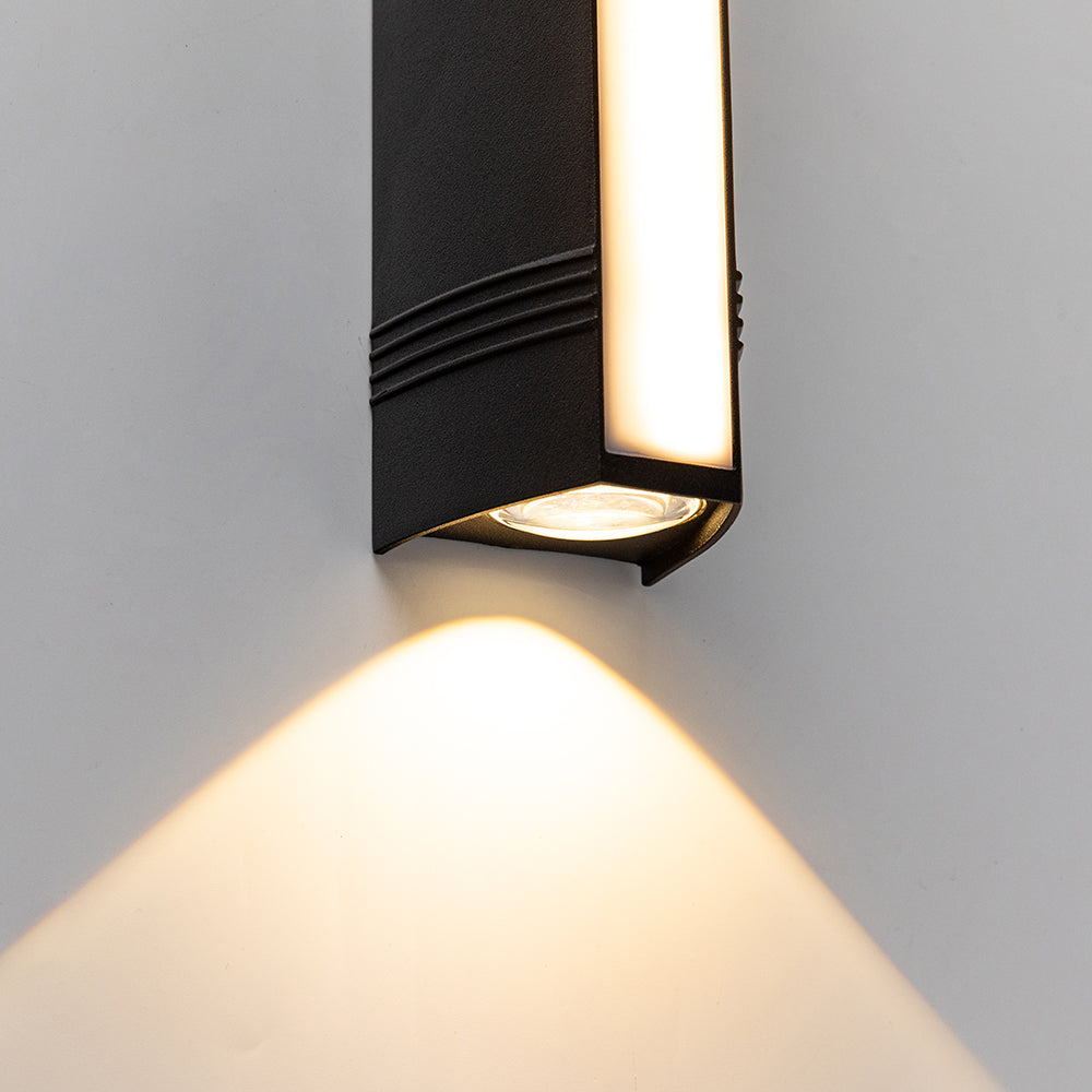 Outdoor Wall Mounted Lamp - Vertical Bar Up and Down Light