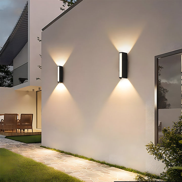 Outdoor Wall Mounted Lamp - Vertical Bar Up and Down Light