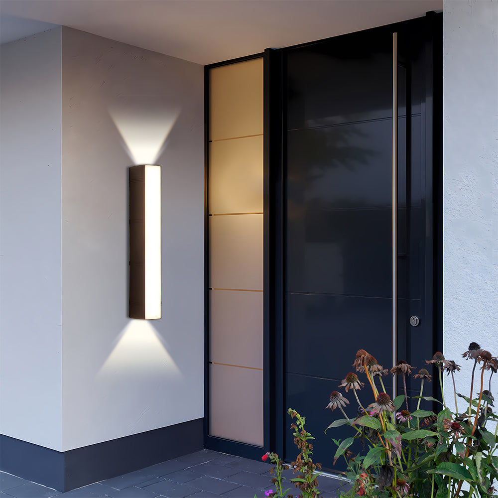 Outdoor Wall Mounted Lamp - Vertical Bar Up and Down Light