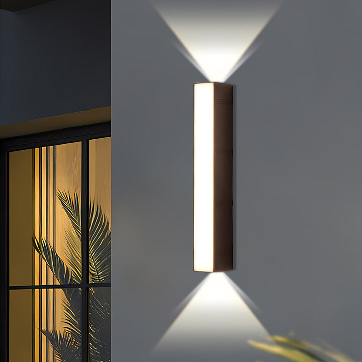 Outdoor Wall Mounted Lamp - Vertical Bar Up and Down Light