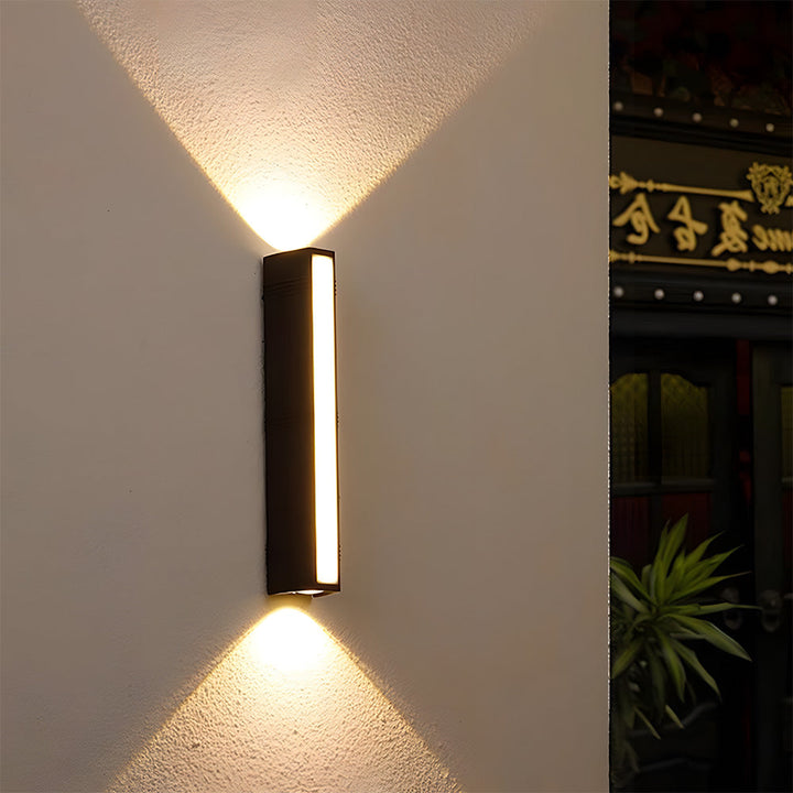 Outdoor Wall Mounted Lamp - Vertical Bar Up and Down Light