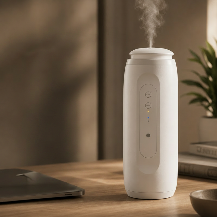 Plug In Aroma Diffuser Night Light Cylindrical Wall Unit