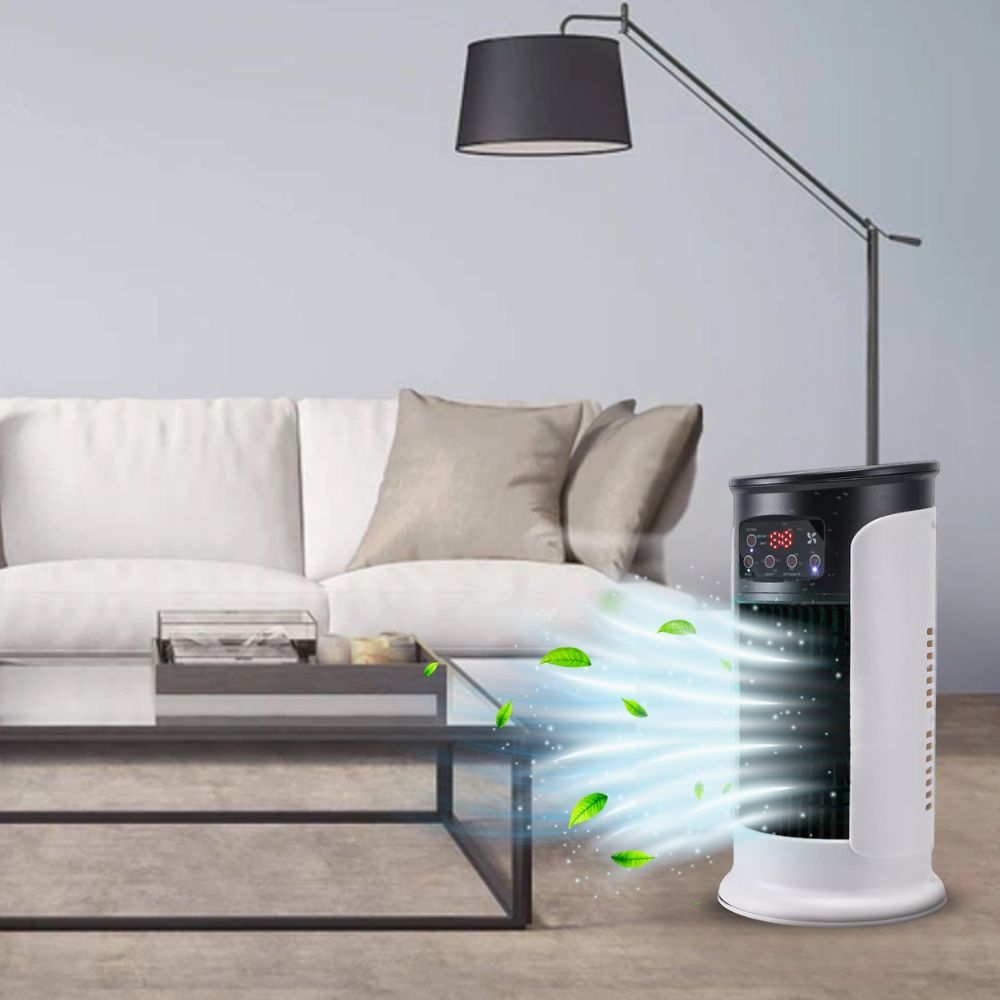 Portable Evaporative Air Cooler Tower Fan Digital Display
