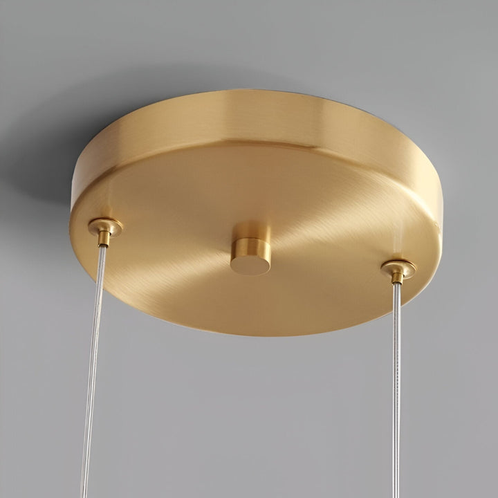 Suspension Pendant Lamp - Bell Shaped Shade with Inner Diffuser