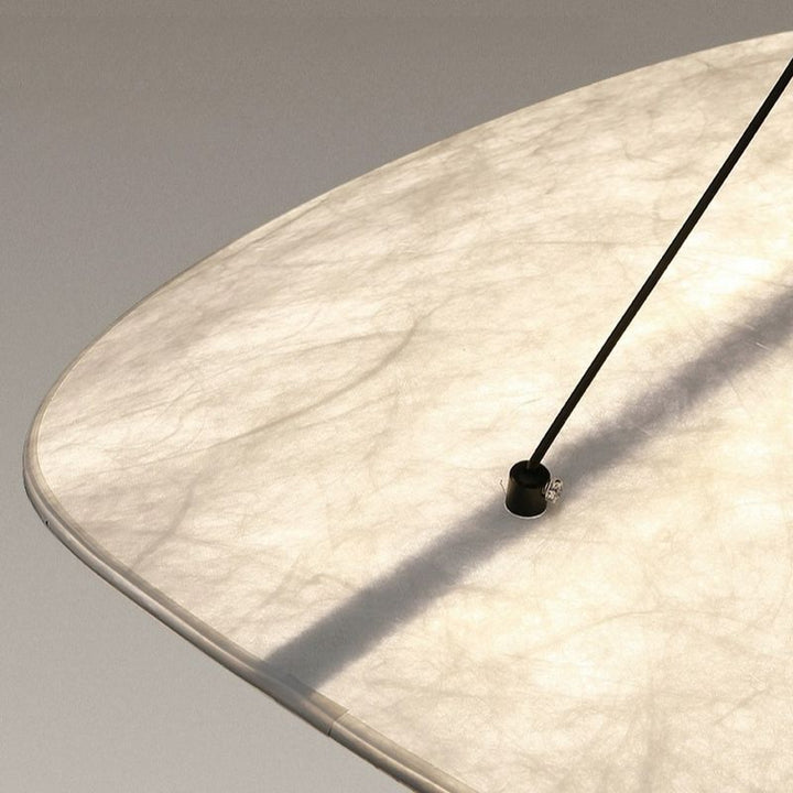 Suspension Pendant Lamp - Elongated Twisted Shade
