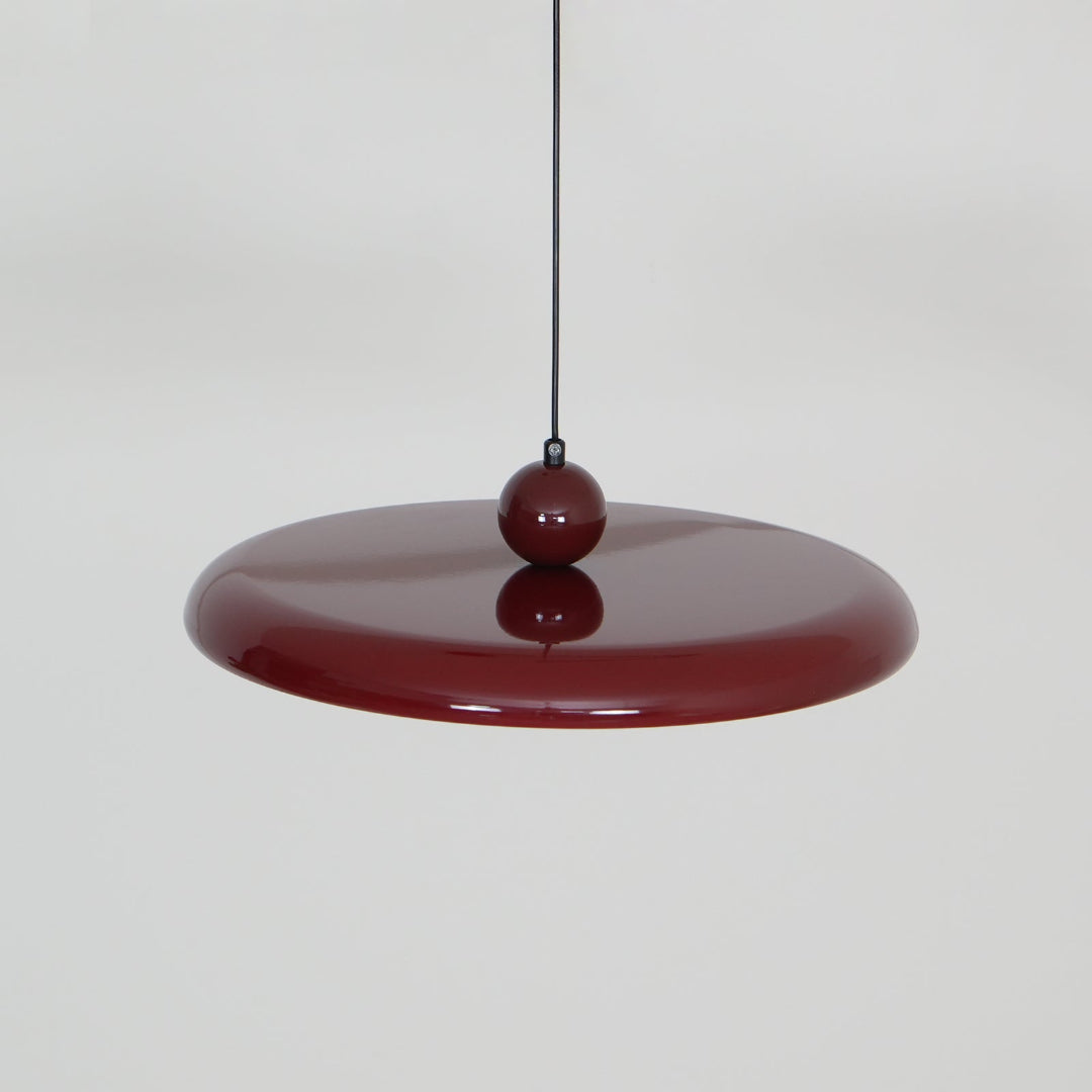 Swing Arm Pendant Ceiling Lamp Adjustable Metal Disc Shade